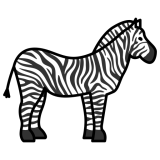 a close up of a zebra